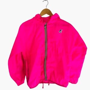 KWAY VRAI Claudette PINK INTENSE Windbreaker/Raincoat Women’s Small